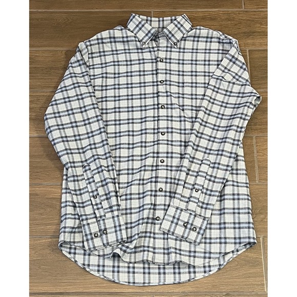 Peter Millar Other - Peter Millar Men's Crown Sport Emmett Performance Flannel Sport Shirt Gale Large